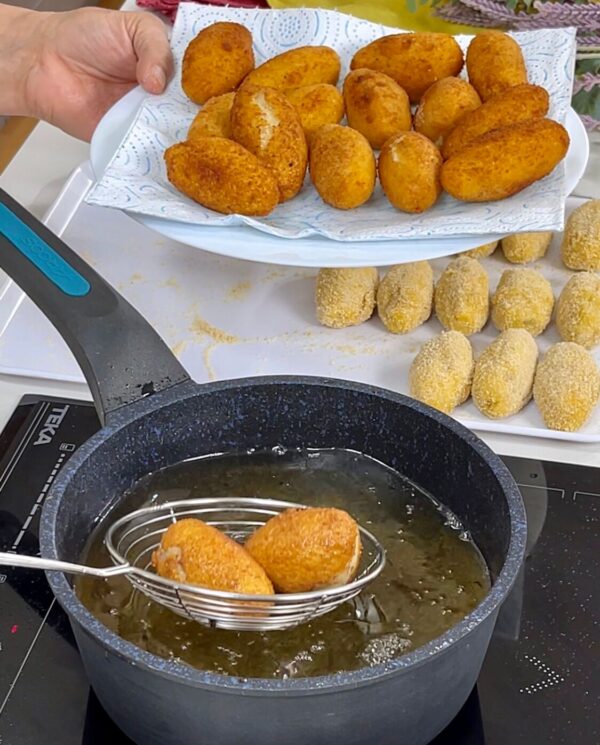 Croquetas de jamón y pollo