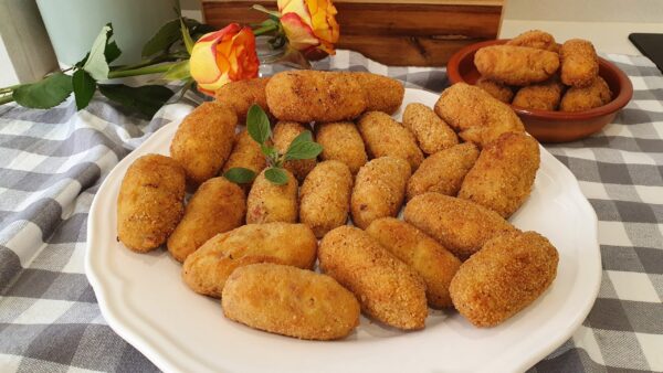 Croquetas de pollo y jamón
