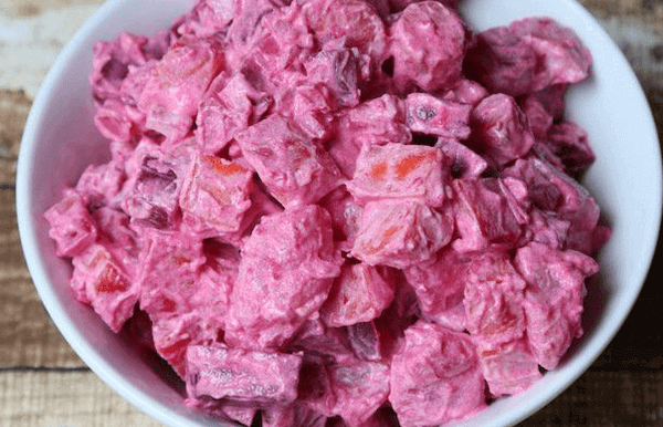 Ensalada de remolacha casera