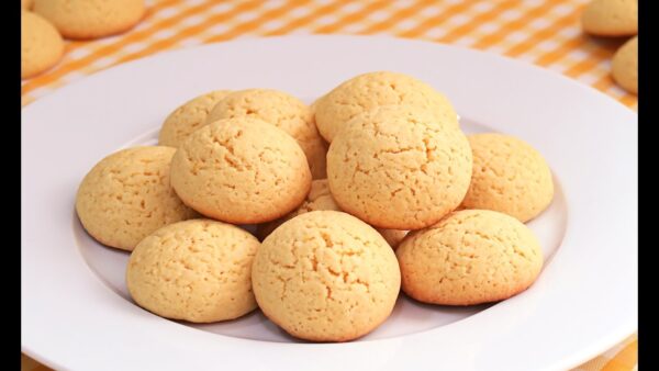 Galleta de limón casera