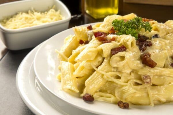 Macarrones a la carbonara