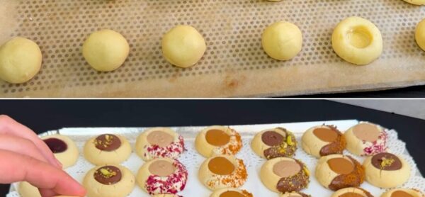 surtido de galletas llenas: la receta con una sola masa