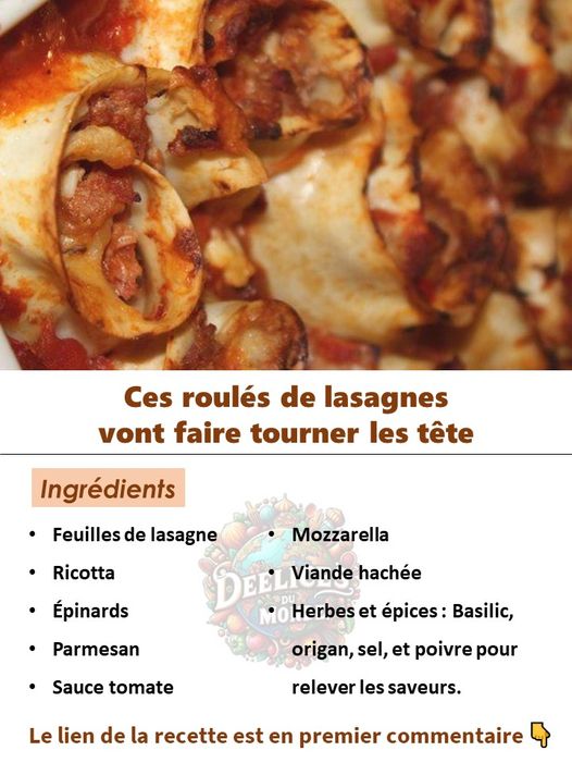 Rollos de Lasagne