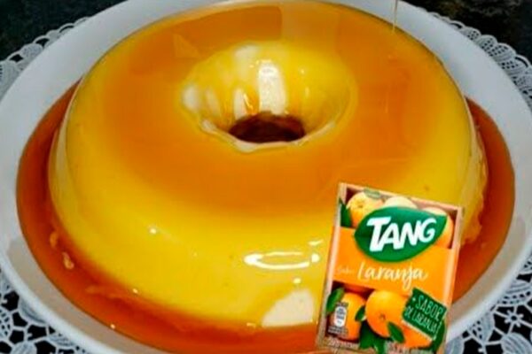 Delicioso pudín de tanga, sin horno y sin huevos súper fácil