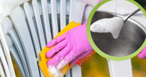 Crema abrasiva casera para eliminar marcas negras de mesas y sillas de plástico