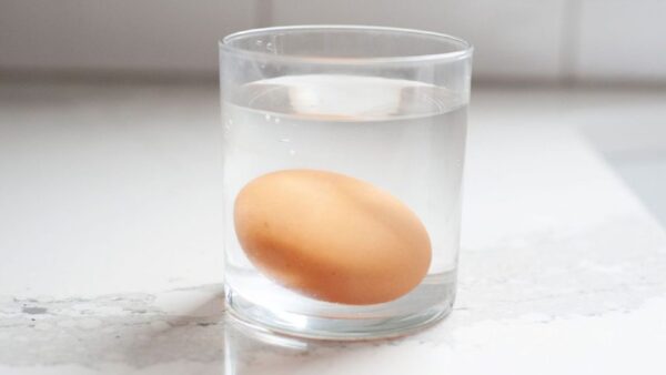 Huevos, mojarlos en un vaso lleno de agua: porque hay que hacer esto antes de cocinarlos